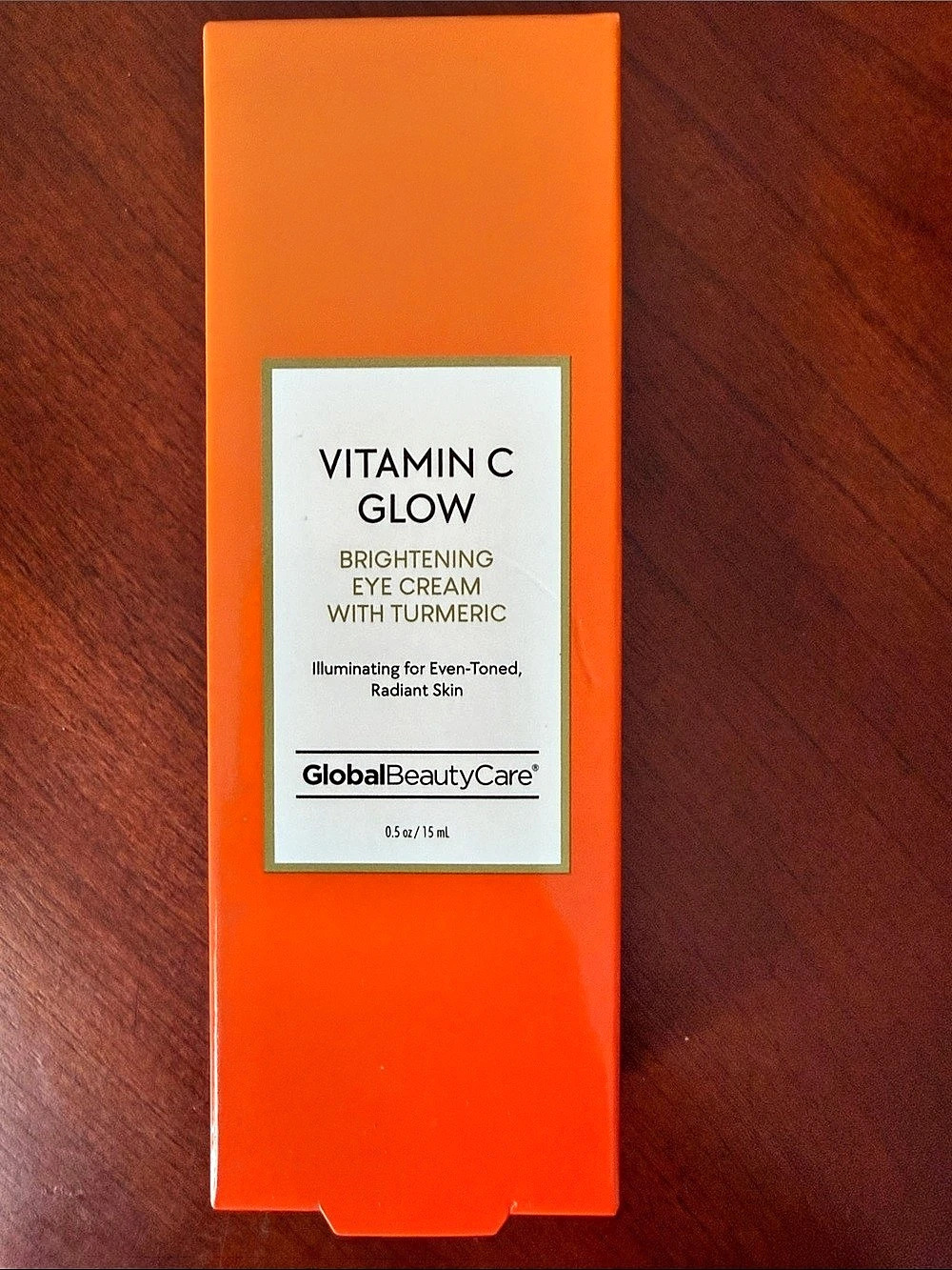 Global Beauty Care Vitamin C Glow Brightening Eye Cream with Turmeric